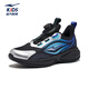 Chaussures pour enfants de Hongxingerke (Erke) pour les chaussures de sport pour garçons et filles pour les chaussures de course d'amortissement pour enfants moyens pour enfants noirs / bleu numérique 38