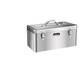 Arrizo stainless steel tool box storage box household storage box car portable metal tool box extra large