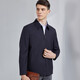 Antonio [90% Wolle getragen] High-End-Businessjacke für Männer mit Mulberry Seide clevere und leicht zu maintain Jacket Navy Blue Regular XL 52 (180/96A)