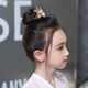 Children's Hanfu small hair crown, ancient style tassels, step-shaking princess headdress, hairpin, children's ancient costume hairpin, performance accessories, hairpin + hairpin