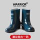 Pull back women's rain boots adult mid-calf rain boots waterproof shoes rubber shoes overshoes water boots HXL23-S Green-Yuyou 39