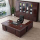 Office boss table Chinese desk and chair combination simple modern executive desk president manager desk office furniture 1.6 meters single table