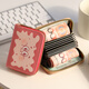
MAIWEINIins style cute card bag small large capacity multi-card card case ultra-thin simple and exquisite driving license bag change Pai Star organ model [9 cards + 2 ID positions]