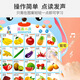 LELEFEFER BABYS Early Education Post -Diagramm mit Sounds Lernen Sie Pinyin nach dem Bild und Aufklärungspunkt Lesen Spielzeug Ladestier die Tierwelt, in der sie lesen können [Batteriemodell]