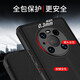 Demany Daymony Demany Huawei Mate40Pro Case de teléfonos móviles Mate40e Flap magnética de cuero Cubierta protectora + Serie NUEVA 40RS Porsche Alti-Fall Black (Modelo de stent magnético de cuero) + Película Huawei Mate40Pro/40EPRO