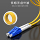 SK-LINK fiber optic jumper SC-SC carrier-grade single-mode dual-core Gigabit UPC fiber optic cable machine room transceiver pigtail low smoke halogen-free SK-TXSM-2SCSC1M 1 meter