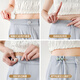 ROSENA SAMMI skirts and pants are changed to smaller waist buckles to tighten the artifact brooch women's waist large adjustment pin to fix clothes pearl accessories small paper clips two packs