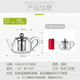 金灶（KAMJOVE） 玻璃泡茶壶 飘逸杯小茶道杯304茶水分离杯耐热玻璃茶壶迷你茶具 【断水利落】AM-718 250ml