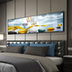 MO Peinture Lulin moderne Décoration de chambre à coucher simple moderne peinture chaude romantique peinture hôtel hôtel b & b chambre peinture peinture de fond peinture mur