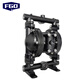 FGO pneumatic diaphragm pump high performance aluminum alloy + rubber diaphragm EGQBY-20L DN20 flow rate 2m3/h