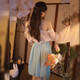 
Women's pajamas sexy suit Role play uniform seductive short skirt Secretary uniform Maid battle robe 6198 lace spliced ​​retro pleated suspender skirt + pants