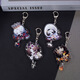 The fifth identity keychain fisherman Joseph's soul: Umbrella Jack Hermit Red Lady Red Butterfly Mezzanine Pendant YC-12609 Joseph Yazlar [9CM Mezzanine Keychain]