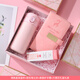 Tangbei graduation gift souvenir gift box business company joining team building prize small gift customization for employees practical water cup pink thermos notepad