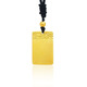 Baishi Qichang ancient gold Ping An Wu Shi brand pure gold 999 solid pendant pure necklace pendant for men and women pure gold 999.9 Wu Shi brand 10.g