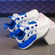 Hongxing Children's Sports White Shoe для детей в летней новой студенческой сетчатой ​​сетчатой ​​сетчатой ​​сетке средней крупной детской ротари -пряжки повседневная кроссовка LS9903 Белые 29