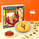 Pastoral style, large mooncake gift box, spicy crayfish filling, salty selection, fresh and high quality, Mid-Autumn Festival gift, spicy crayfish flavor 500g*1