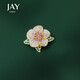 Jay flower brooch women's suit collar brooch birthday gift for elder mother and mother-in-law