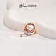 Jingrun pearl pendant small round hat 925 silver pearl pendant steamed bun shaped pearl pendant birthday gift 9-10mm