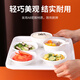 JOBO commercial A8 melamine soup bowl rice bowl 4.5 inches 10 pieces 11.2cm canteen rice bowl