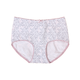 
Die Anfen 4-pack underwear for women, cotton sweet ladies, high waist belly-closing lace shorts for women, 13118 13118 solid color + floral + floral + print XXL (2 feet 4-2 feet 6)