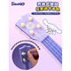 Shantoulin Village Ukulele Children's Boys and Girls' Musical Instruments Can Play Beginners' Small Guitar Music Toys Kulomi Small Trumpet/Paradise Strawberry Bear/Delivery Pick