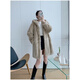 Tafu Brand Women's Clothing Imported Otter Rabbit Fur Coat para mujeres Mid-longitud de longitud media de invierno Nuevo pelaje integrado White M 106-115Jin [Jin es igual a 0,5 kg]