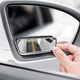 Wan Qinshan rearview mirror small round mirror large car reversing artifact reflective auxiliary blind spot 360-degree wide-angle ultra-definition car adjustable high-definition glass (one-pair)