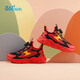 361 Children's Shoes Children's Running Shoes Four Seasons Boys and Girls 3-14 Years Old Boost Technology Knob Running Shoes New Year Red 30