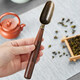 Zun Pot Tea Spoon Tea Shovel Metal Tea Spoon Tea Spoon Single Tea Kung Fu Tea Accessories Tea Measuring Spoon Lotus Leaf Buddha Spoon Leaf Buddha Spoon