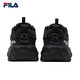 斐乐（FILA）休闲鞋猫爪鞋5代运动鞋春季新款男鞋老爹鞋 黑-BK 42