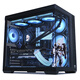 Thermaltake (Tt) Steel Shadow Transparent EX Ocean View Chassis Computer Host Black (ATX motherboard/Type-c/supports 360 water cooling/10 fan positions/4090 graphics card)