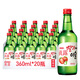 真露（JINRO）烧酒 360ml*20瓶 13度 草莓味 韩国进口 洋酒 调酒基酒
