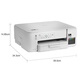 Bruder DCP-T436W 725DW 735DW 520DW Color Tintenstrahldrucker Wireless Home Office Druck und Kopieren von Scan-Maschinenstudenten-Fotodrucker DCP-T436W Standard (drahtlose Fernbedienung)