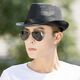Karond nouveau produit top chapeau hommes et gentleman chapeau d'été rétro de mode britannique jeunesse hommes et femmes lin jazz chapeau décontracté de soleil de soleil.