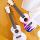 
High-value ukulele beginners, students, adults, females and internet celebrities can play small guitars 23-inch graffiti purple standard version