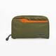 GOX multi-functional travel passport bag can be placed on air ticket certificate with large capacity compartment storage bag waterproof protective cover card bag Yellow W21*H13*D2.5cm (small)