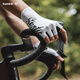 Sendike Spring and Summer Cycling Gloves Road Bike Short Finger Gloves Vientiane White M