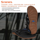 SIMMS Challenger non-slip flip-flops beach shoes fashionable and comfortable upstream fishing shoes for men silver gray 41