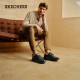 斯凯奇（Skechers）男鞋夏季商务皮鞋舒适板鞋透气软底轻便休闲鞋户外工作鞋210835