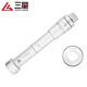Three-quantity three-claw inner diameter micrometer digital display three-point internal measuring micrometer grasping aperture high precision 0.001 JD296 mechanical 25-30mm with ring gauge