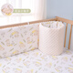Good Baby Crib Bed Surrounder One-piece Baby Bed Surrounder Spliced Bed Surrounder Crib Fence Soft Pack Anti-collision Beanie Velvet Surrounder Flower Rabbit Double-sided Bed Surrounder Height 40cm Length 200cm