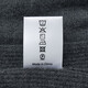 恺米切（CAMICISSIMA）【抗静电】新品保暖男士羊毛衫时尚圆领套头中灰色毛衣 中灰 XS 46