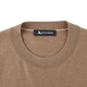AQUASCUTUM/雅格狮丹秋冬新品男士保暖绵羊毛圆领针织衫Q4867EI071 卡其色83 S