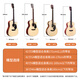Saga (Saga) SF700 Anfänger und Anfänger Saga700 Furnier -Folk -Gitarre für Männer und Frauen SF700 41 Zoll Holzfarbe 丨 Original -Soundmodell