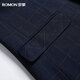 Luo Meng suit men's slim professional formal wear stretch suit suit business groom's suit wedding dress men's clothing