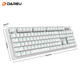 Daeryou EK810 three-mode mechanical keyboard wired USB Bluetooth office 2.4G wireless gaming rechargeable home e-sports competition CF chicken LOL backlight EK810 black axis [wired + 2.4 + Bluetooth]