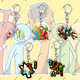 Stickman Alanbecker Peripheral Pendant vs animateur périphérique acrylique Keychain Creative Ornament Gift A829 5cm