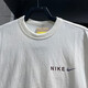 NIKE耐克短袖T恤男装季新款跑步运动服针织宽松舒适透气休闲圆领上衣 HF6172-133米白纯棉 XL