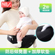 纽贝乐（NewBealer）婴儿背带腰凳新生儿横抱式抱娃神器小月龄宝宝前后两用多功能抱托 灰色：升级横竖组合版，可坐可躺
