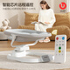 ULOP (ULOP) rocking chair baby rocking chair sleeping and coaxing baby artifact baby electric rocking chair newborn gift box baby supplies baby cradle rocking bed doll rocking chair-moonlight gray